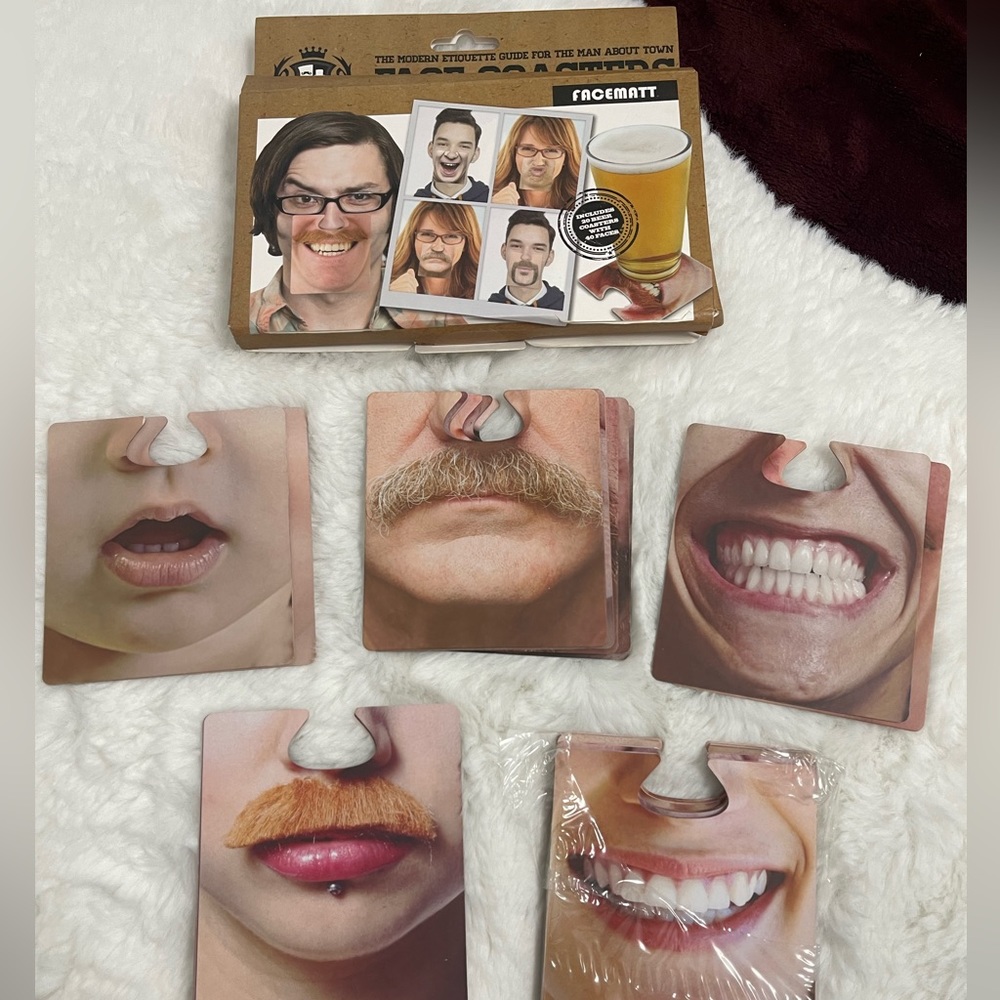 DRINKING COASTERS YOU CAN WEAR